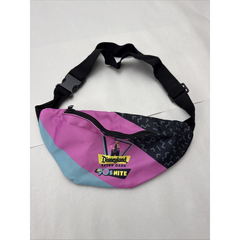 Disneyland After Dark 90’s Nite:2025 Fanny Pack Retro Pouch Teal Pink